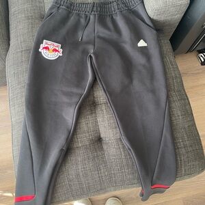 Adidas x NY RedBulls MLS sweatpants with Red Details